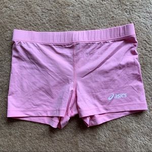 ASICS pink spandex NWOT size medium volleyball